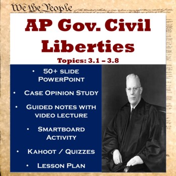 Preview of AP Government Civil Liberties, the Bill of Rights, & Due Process Top: 3.1 - 3.9