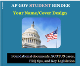 AP Government Digital Notebook: Foundational Docs, SCOTUS 