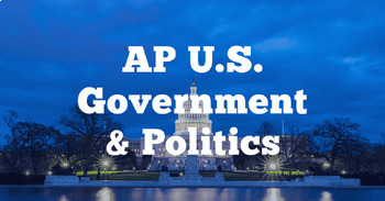 Preview of AP Government - Entire Course - PowerPoint and Guided Notes - Bundle