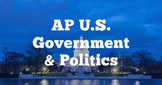 AP Government - Entire Course - PowerPoint and Guided Note