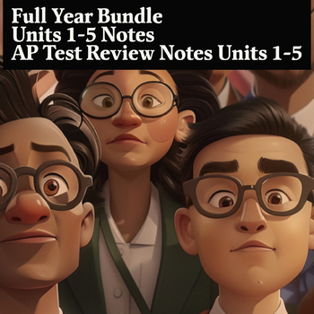 Preview of AP Government Full Year of Notes and Review 699 Pages!