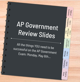 Preview of AP Government Review Study Guide