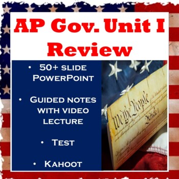 Preview of AP Government Unit I Review