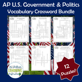 Government Crossword Puzzle Worksheets Teaching Resources Tpt