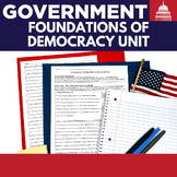 AP Government and Politics Foundations of Democracy Unit