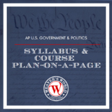 AP Government & Politics Student Syllabus, Course Plan & R