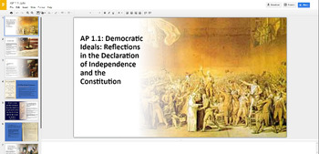 Preview of AP Government and Politics Unit 1 Lectures