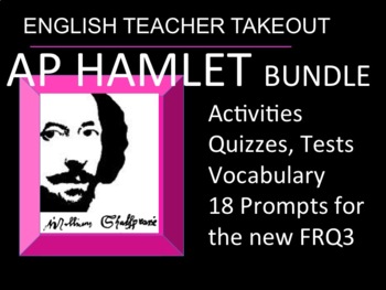 Preview of AP Hamlet Comprehensive Unit (with 18 AP Exam Essay Prompts)