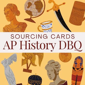Preview of AP History Sourcing Cards DBQ