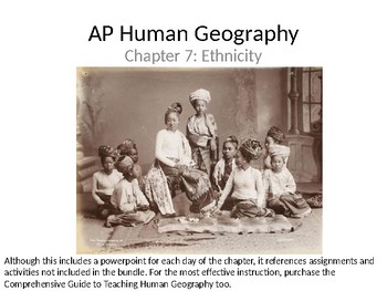 AP Human Geography Chapter 7 Ethnicity Powerpoint TPT   Original 3400172 1 