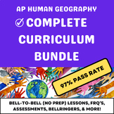 AP Human Geography - Complete Course Bundle (97% pass rate)