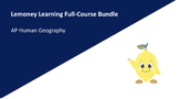 AP Human Geography Full-Course Bundle