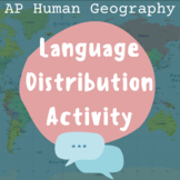 AP Human Geography: Language Distribution Activity