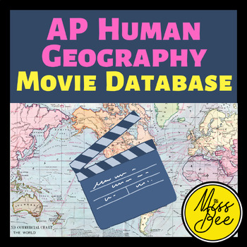 Preview of AP Human Geography Movie Database