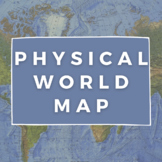 Geography Physical World Map