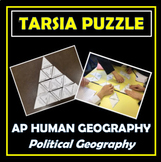 AP Human Geography Political Geography Vocabulary | Tarsia Puzzle