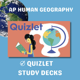 AP Human Geography Quizlet Study Decks