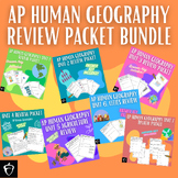 AP Human Geography Review Packet Bundle