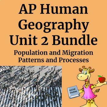 AP Human Geography Unit 2 Bundle Population And Migration Patterns   Original 8614590 1 