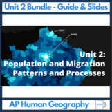 AP Human Geography - Unit 2 Bundle Guide & Slides (for AMS