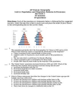 AP Human Geography Unit 2 Test Population Migration Patterns And   Original 8913120 2 