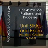 AP Human Geography Unit 4 Slides and Exam (Multiple-Choice