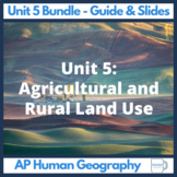 AP Human Geography - Unit 5 Bundle Guide & Slides (for AMS