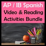 AP / IB Spanish Theme Video & Reading Activities Bundle