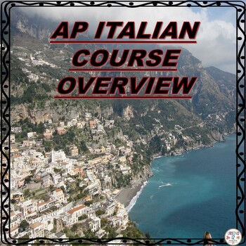 Preview of AP ITALIAN COURSE OVERVIEW (UNITS 4-6)