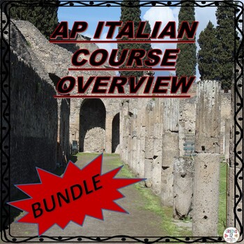Preview of AP ITALIAN COURSE OVERVIEW ( BUNDLE UNITS 1-6)
