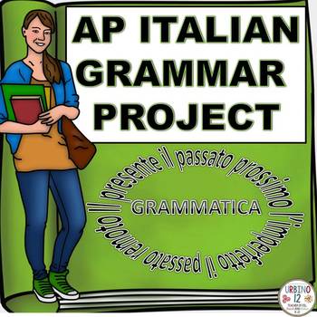 Preview of AP ITALIAN Grammar Review Project