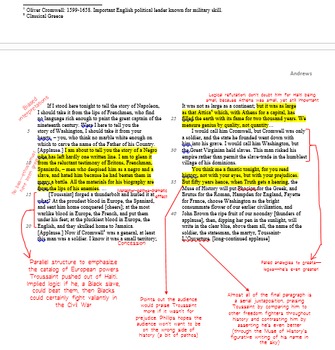 how to annotate an article ap lang