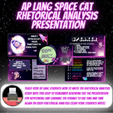 AP Lang SPACE CAT Rhetorical Analysis Essay (FRQ #2) Presentation