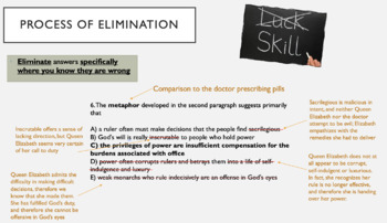 Preview of AP Lang and Comp Multiple Choice - tips for 2020 changes w/ practice