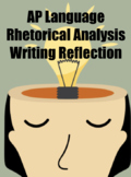 AP Language Rhetorical Analysis Essay Reflection Exam Prep