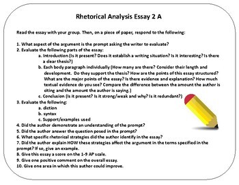 ap language rhetorical analysis essay prompts