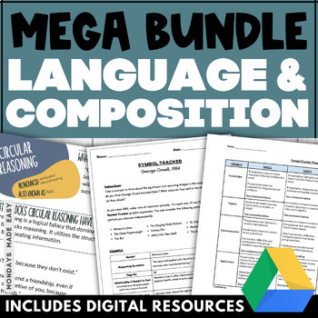 Preview of AP Language and Composition BUNDLE Rhetorical Arguments and Synthesis Essay Prep