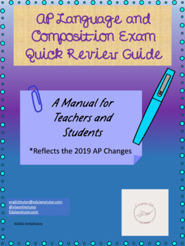 Preview of AP Language and Composition Exam Quick Review Guide