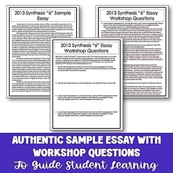 ap exam synthesis essay example