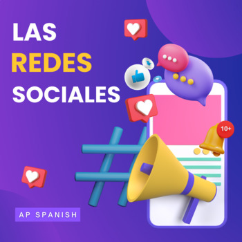 Preview of AP Spanish-Las Redes Sociales- (S, R & W Skills)