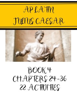 Preview of AP Latin Caesar Book 4.24-36 Activity Set