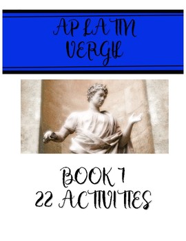 Preview of AP Latin Vergil Aeneid Book 1 Activity Set