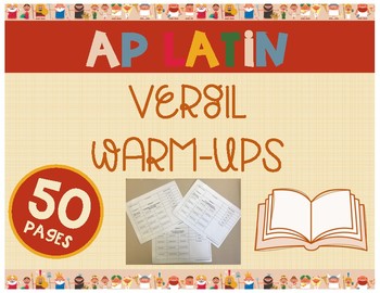 Preview of AP Latin Vergil Warm-ups