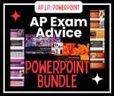 AP Lit Exam Advice PowerPoints: MC and Essays in One Bundle!