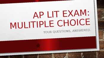 ap lit 2017 multiple choice test