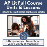 AP English Literature Full Course Year Long Curriculum | E