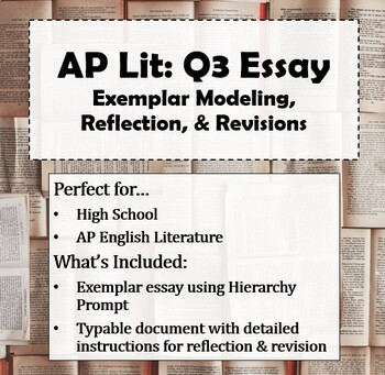 ap lit q3 essay questions