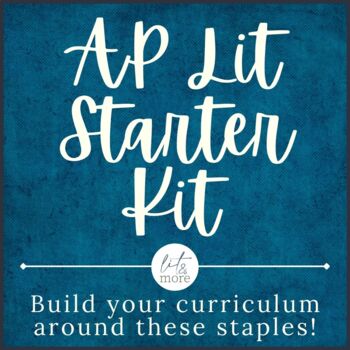 Preview of AP English Literature Starter Kit - Standalone Unit & Activities Bundle