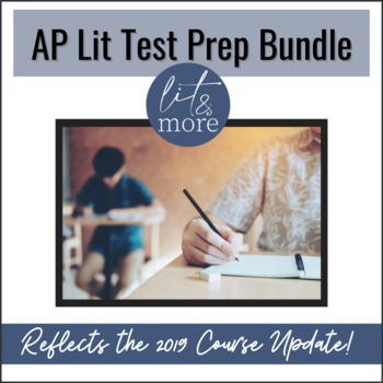 Preview of AP Literature Test Preparation Bundle - Essays, Rubrics & Multiple Choice
