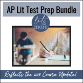 AP Literature Test Preparation Bundle - Essays, Rubrics & 